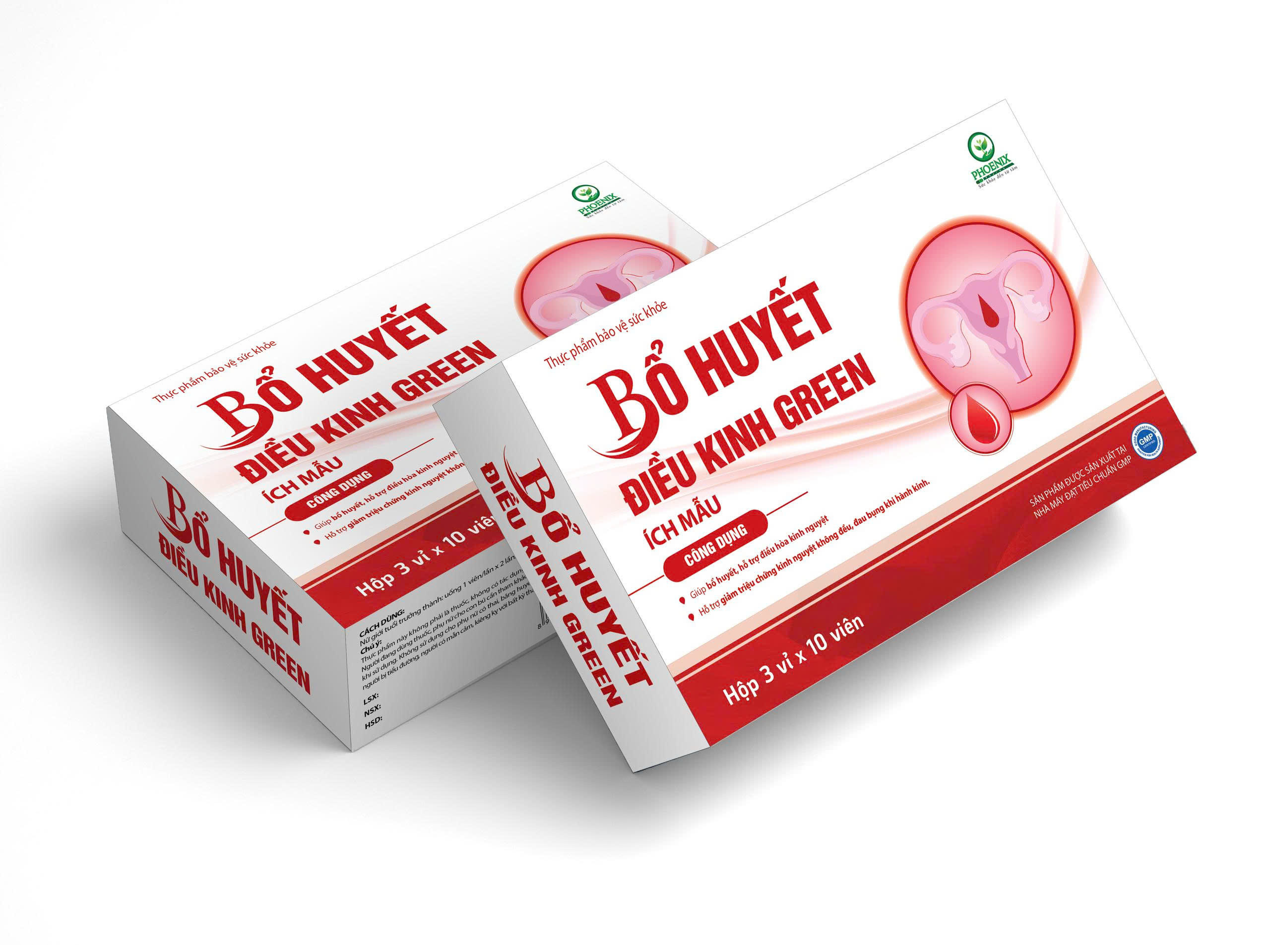 BỔ HUYẾT ĐIỀU KINH GREEN ( Hộp 3vỉ )