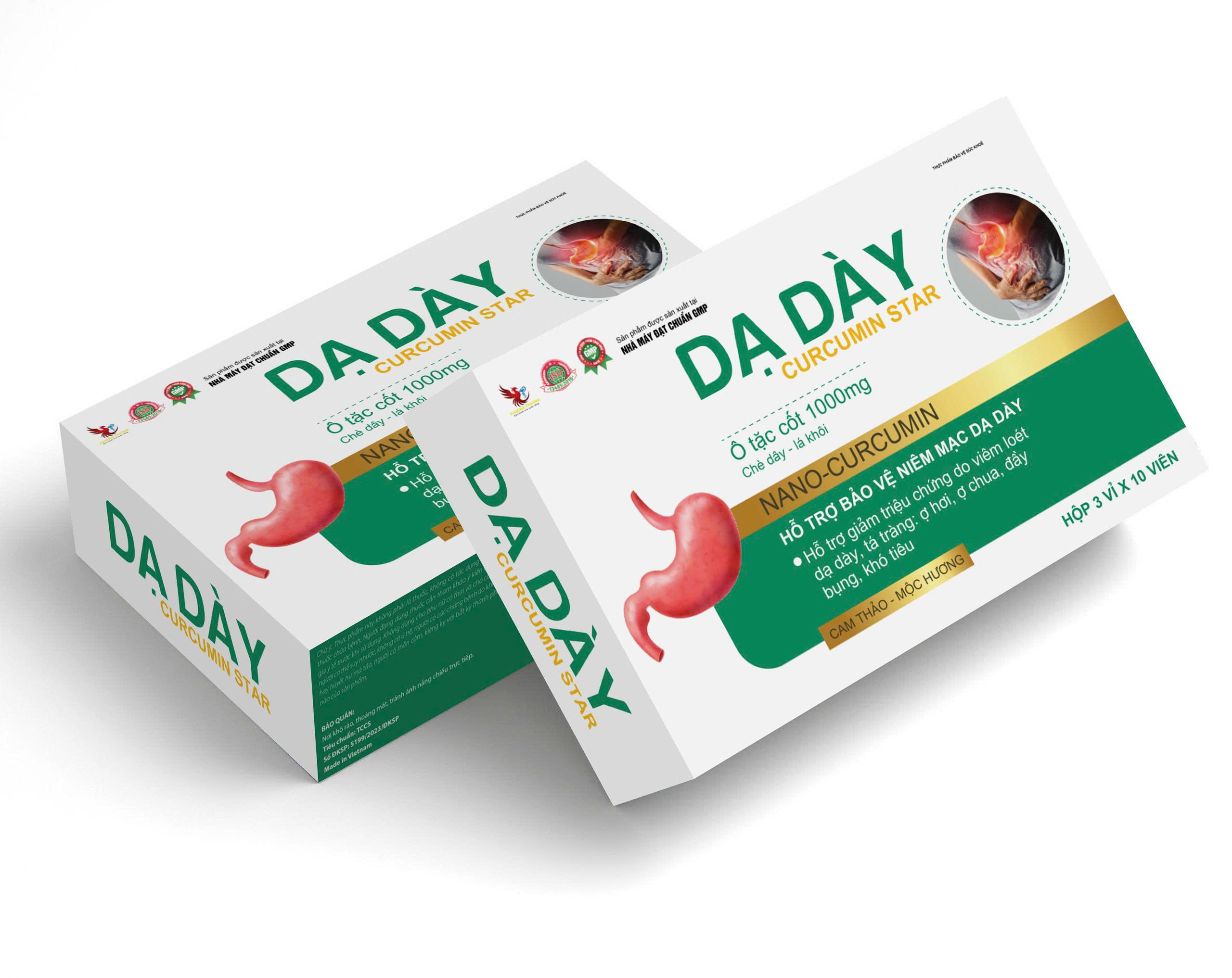 DẠ DÀY CURCUMIN STAR ( Hộp 3vỉ )